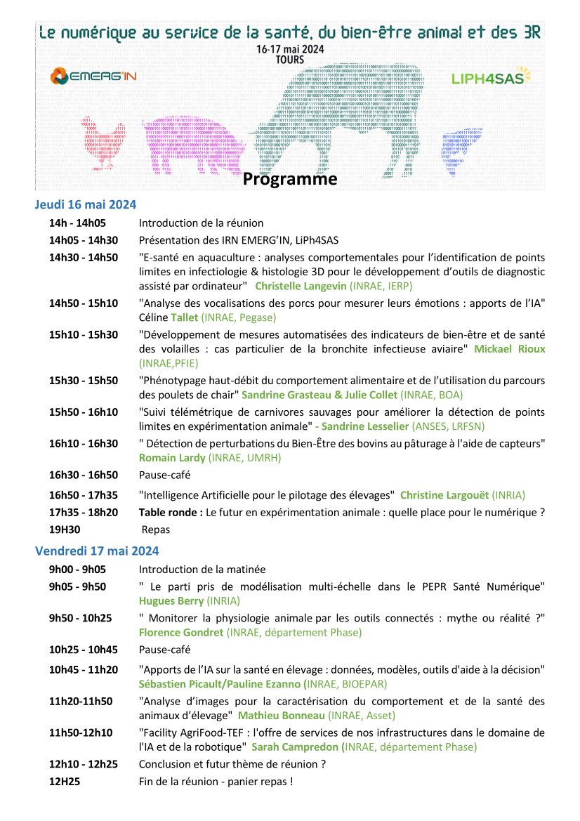 Programme Séminaire LIPH4SAS EMERGIN